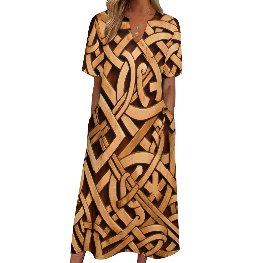 7-point sleeve dress - SoNew4u.com